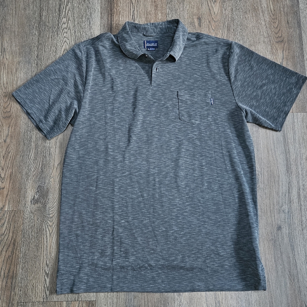 Jack O'Neill Golf Polo Shirt Mens XL Gray Surfer Dad Casual Beach Button Casual